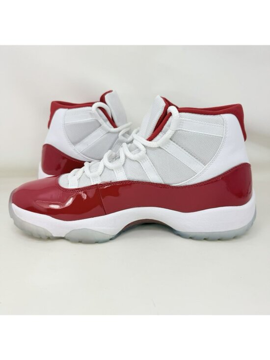 Nike Air Jordan 11 Cherry Retro Shoes Red White 2022 Men’s Size 11.5